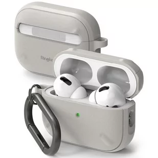 Nakładka Ringke Onyx Apple Airpods Pro 1 / 2 Warm Grey - Akcesoria do słuchawek - miniaturka - grafika 1