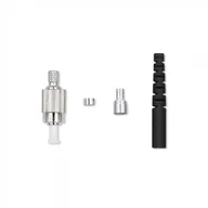 Kable miedziane - Qoltec Złącze światłowodowe FC | Multimode | 3.0mm |Zestaw montażowy | 200 szt. | - miniaturka - grafika 1