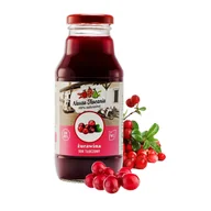 Soki i napoje niegazowane - Sok 100% Żurawina Tłoczony z żurawiny 20 x 330 ml - miniaturka - grafika 1