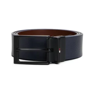 Tommy Hilfiger Skórzany dwustronny pasek LAYTON 3.5 - Paski - miniaturka - grafika 1