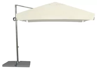 Parasol ogrodowy Litex Garden Rio 300 cm Silver / Ecru - Parasole ogrodowe - miniaturka - grafika 1