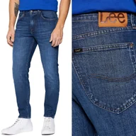 Spodnie męskie - Lee AUSTIN REGULAR TAPERED Mid Blue Grass KLASYCZNE ZWĘŻANE DżINS W32 L34 - miniaturka - grafika 1