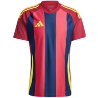 Koszulki sportowe męskie - Koszulka męska adidas Striped 24 Jersey - miniaturka - grafika 1