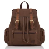 Plecaki - Duży Miejski Plecak Dla Mężczyzny Vintage Paolo Peruzzi T-24-Br - Empik - miniaturka - grafika 1