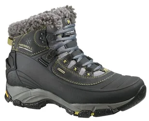 Merrell WINTERLUDE 6 J87624, damskie kozaki, czarne, (czarne), EU 37 (US 6,5, UK 4), czarny - czarny - 37 eu - Kozaki damskie - miniaturka - grafika 1