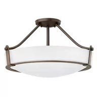 Lampy sufitowe - Elstead Lighting Plafon HATHAWAY F SN HK/HATHAWAY/F/SN -  Lighting - miniaturka - grafika 1