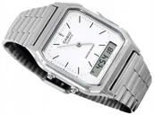 Zegarki męskie - Męski Zegarek Casio AQ-230A-7DMQYES Retro Vintage - miniaturka - grafika 1