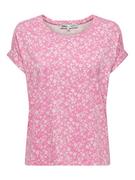 Koszulki i topy damskie - ONLY Koszulka w kolorze różowym - miniaturka - grafika 1