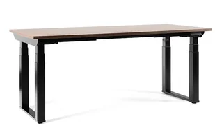 Biurko Q-Form - Stelaż i blat - 180x80 cm - YZ-17 Walnut - Biurka - miniaturka - grafika 1