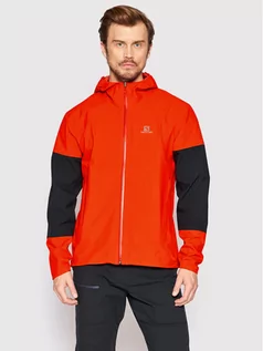 Kurtki męskie - Salomon Kurtka softshell Outline LC1703500 Czerwony Regular Fit - grafika 1