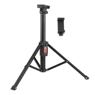 Selfie stick - Waoniq Teleskopowy telefon Selfie Stick Statyw Pilot zdalnego sterowania 5-sekcyjny słup selfie z klipsem do telefonu - miniaturka - grafika 1