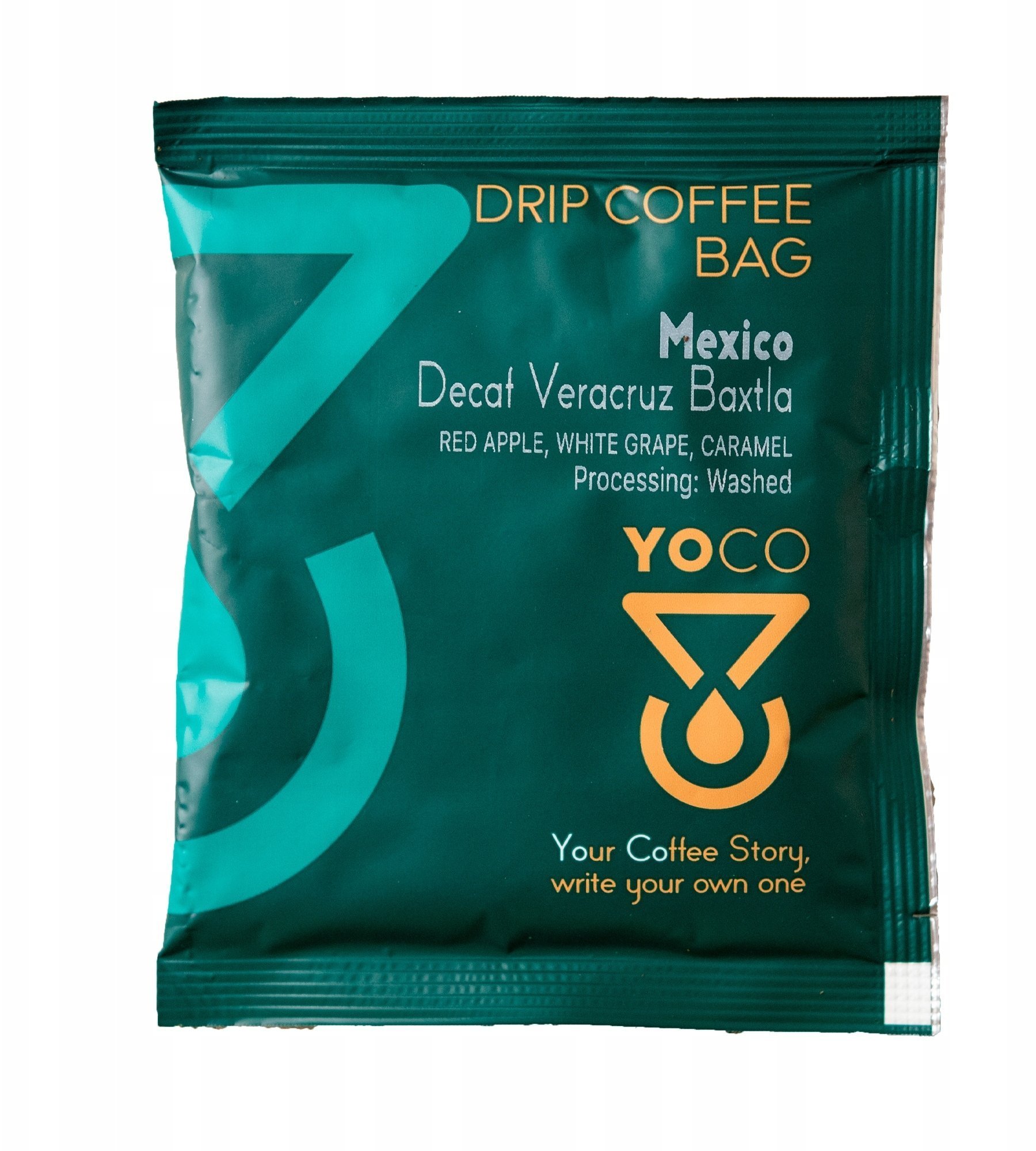 Kawa mielona YoCo Drip Bag Coffee Mexico Decaf Veracruz 20x12g
