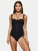 Stroje kąpielowe - Triumph Strój kąpielowy Summer Twist 10222234 Czarny - miniaturka - grafika 1