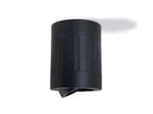 Oprawy, klosze i abażury - Oprawa halogenowa natynkowa ruchoma okrągła LED – Czarna - miniaturka - grafika 1