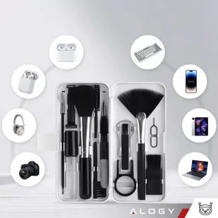 Zestaw do czyszczenia klawiatury telefonu słuchawek 18w1 Wielofunkcyjny Szczotka Klucz do SIM Czyścik Alogy Set - Pozostałe akcesoria do telefonów Zestaw do czyszczenia klawiatury telefonu słuchawek 18w1 Wielofunkcyjny Szczotka Klucz do SIM Czyścik Alogy Set - Pozostałe akcesoria do telefonów - miniaturka - grafika 2