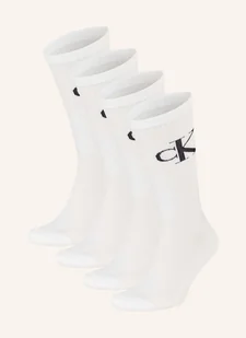 Calvin Klein Skarpety, 4 Pary weiss - Skarpetki damskie - miniaturka - grafika 1