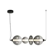 Lampy sufitowe - Sonte lampa wisząca 1xLED/36W czarna PND-24352-36W-BK-SG - miniaturka - grafika 1