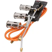 Akcesoria do lutowania - FASTER TOOLS Palnik do papy 90 kW 3 dysze z wężem 5 m - miniaturka - grafika 1