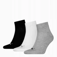 Skarpetki męskie - Puma Skarpety Quarter Plain 3-Pack 93858917 R 35-38 - miniaturka - grafika 1
