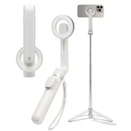 Selfie stick - Uchwyt selfie SPIGEN S571W MagSafe Bluetooth Tripod Beżowy - miniaturka - grafika 1