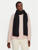 Apaszki i szaliki damskie - Tommy Hilfiger Szalik Timeless AW0AW16990 Granatowy - miniaturka - grafika 1