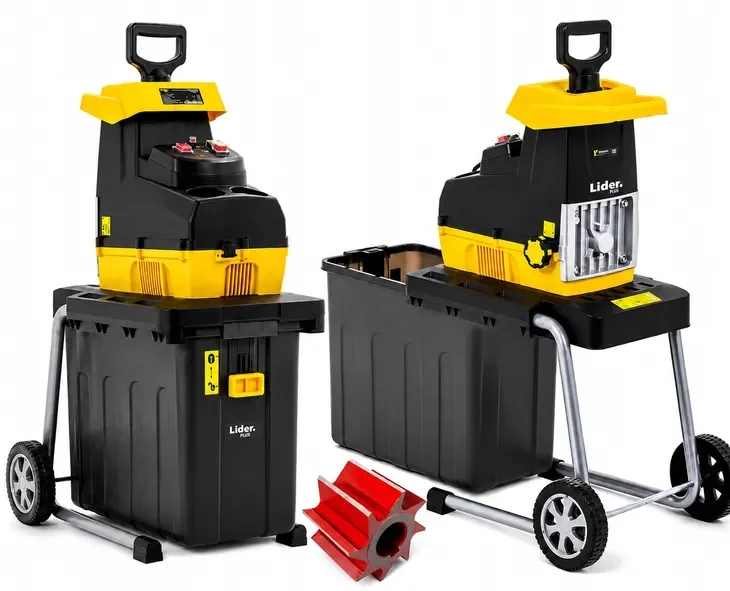 Lider Gtr2800 Rębak Rozdrabniacz Elektryczny Do Gałęzi Frezowy 2800w 44mm