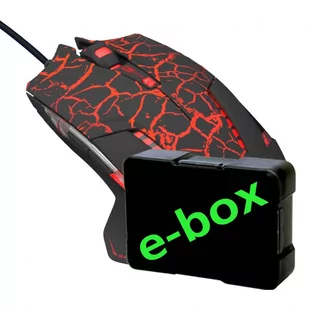 E-Blue Mazer Pro Czarno-Czerwona - Myszki - miniaturka - grafika 1