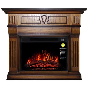 Kominek elektryczny z obudową ArtiFlame BEETHOVEN AF23S LED DĄB ANTYK (z dźwiękiem) - Kominki elektryczne - miniaturka - grafika 1