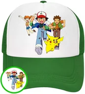 Czapki i chusty sportowe męskie - CZAPKA Z DASZKIEM POKEMON PIKACHU DLA DZIECI SIATKA - miniaturka - grafika 1