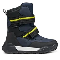 Buty dla chłopców - Śniegowce Geox J Trekkyup B Abx J56MBB 050FU C0749 S Granatowy - miniaturka - grafika 1