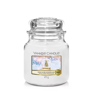 Świeca Zapachowa Snow Globe Wonderland, Słoik Średni - Świece - miniaturka - grafika 1