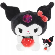 Maskotki i pluszaki - HELLO KITTY pluszowa KUROMI z truskawką miś maskotka 35cm pluszowy dziecka - miniaturka - grafika 1