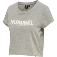 Koszulki i topy damskie - Hummel Koszulka sportowa hml Legacy Woman Cropped T-shirt r. L - miniaturka - grafika 1
