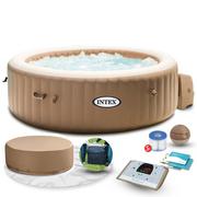 Baseny ogrodowe - Intex SPA dmuchane jacuzzi z hydromasażem 4 osobowe 28476 28476 - miniaturka - grafika 1