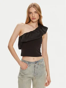 ONLY Bluzka Soffy 15320339 Czarny Regular Fit - Bluzki damskie - miniaturka - grafika 1