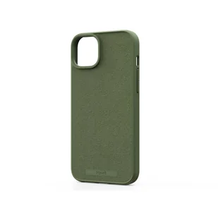 Njord byELEMENTS Suede Etui zamszowe do iPhone 15 Plus z MagSafe - Oliwkowe - Etui i futerały do telefonów - miniaturka - grafika 6