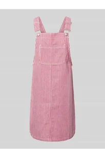 Sukienka na szelkach o kroju regular fit z mieszanki bawełny model ALLO - Pieces - Sukienki - miniaturka - grafika 1