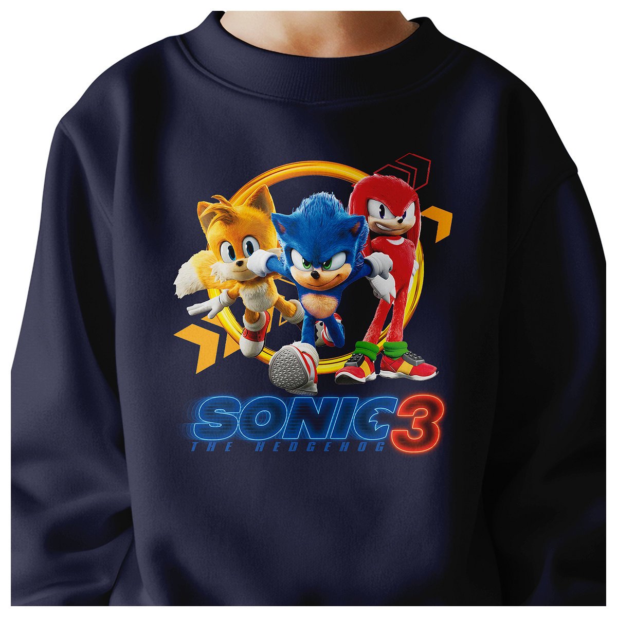 BLUZA DZIECIĘCA SONIC 3 110-116 DLA DZIEWCZYNKI CHŁOPCA