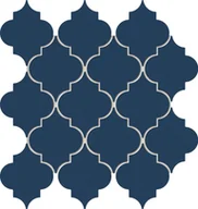Płytki ceramiczne - Mozaika Perlina blue mat 31x31 Arte - miniaturka - grafika 1