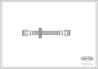 Przewody hamulcowe - Przewód hamulcowy elastyczny Corteco 19019944 - miniaturka - grafika 1