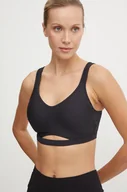 Bielizna sportowa damska - Under Armour biustonosz sportowy Infinity kolor czarny gładki 1388502 - miniaturka - grafika 1