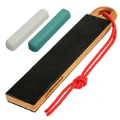 Akcesoria do noży - Beavercraft Mały Kieszonkowy Dwustronny Skórzany Strop LS9P02 - miniaturka - grafika 1