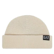 Czapki męskie - Czapka EA7 Emporio Armani 244667 4F200 33740 Beżowy - miniaturka - grafika 1