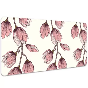 Ochronna mata na biurko Pnącze kwiatowe 100x50 cm, Dywanomat - Podkładki na biurko - miniaturka - grafika 1