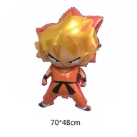 Balony i akcesoria - Balon foliowy Son Goku Dragon Ball postać GF-A0229 - miniaturka - grafika 1