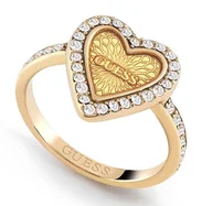 Pierścionki - Pierścionek Guess Love Me Tender JUBR03243JWYG54 rozmiar 14 - miniaturka - grafika 1