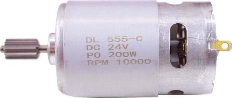 Jokomisiada SILNIK DO POJAZDÓW NA AKUMULATOR -24V-DL-555- 200W-10000RPM
