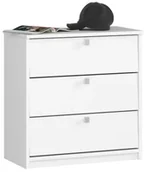 Wieszaki i stojaki - Biała komoda na buty W5-R77 - miniaturka - grafika 1