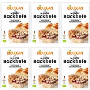 Bio Vegan Drożdże suszone bezglutenowe Zestaw 6 x 7 g Bio - Żywność - Proszki do pieczenia, drożdże - miniaturka - grafika 1