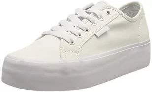 DC Shoes Damskie sneakersy typu sneaker, biały, 38.5 EU - Sneakersy damskie - miniaturka - grafika 1